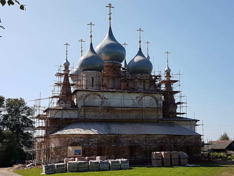 Знаменитый своими фресками Крестовоздвиженский собор древнего Романово-Борисоглебска, ныне Тутаева, дождался реставрации