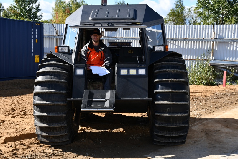 Тест-драйв вездехода «Sherp» прошел в Тутаеве в рамках форума «Новационные технологии в энергетическом секторе-2018»