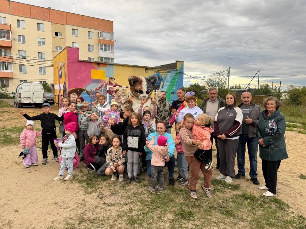 Проект ТОС № 1: подстанция стала украшением двора