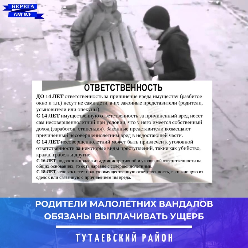 Судебный прецедент: родители вандалов обязаны возместить 745 000 рублей