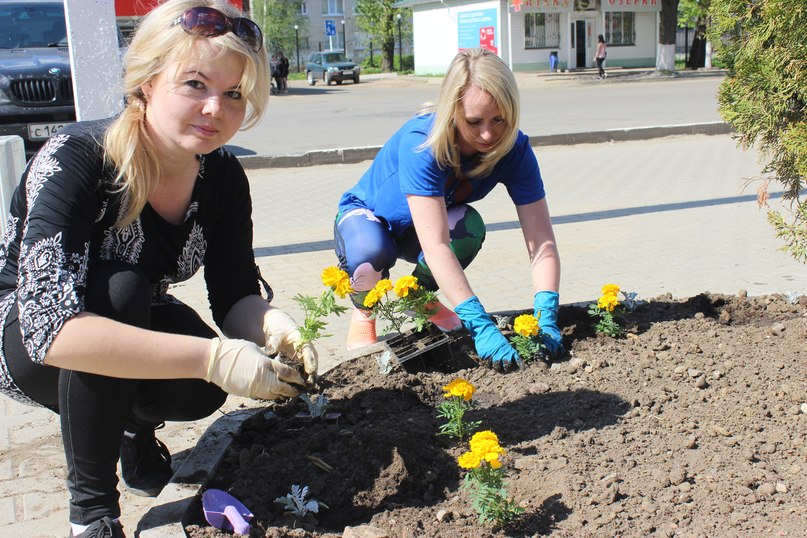 В Тутаеве украшают центр города