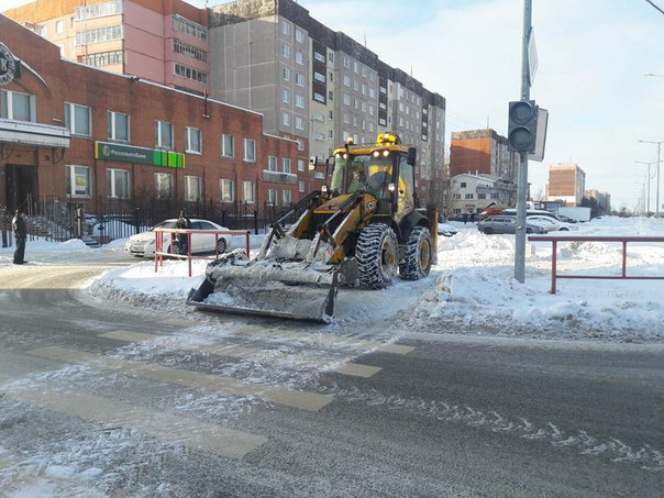 На этой неделе с территории города было вывезено 3800 кубометров снега