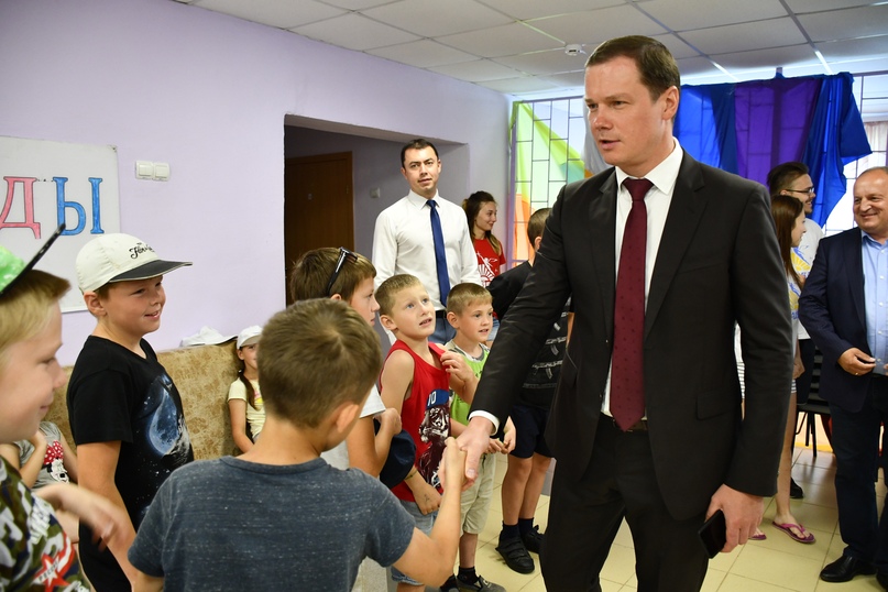 Зампред Правительства области Максим Авдеев посетил социально-оздоровительный центр "Чайка"