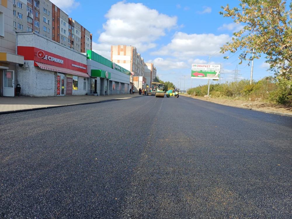 В Тутаеве отремонтирован проезд-дублер проспекта 50-летия Победы
