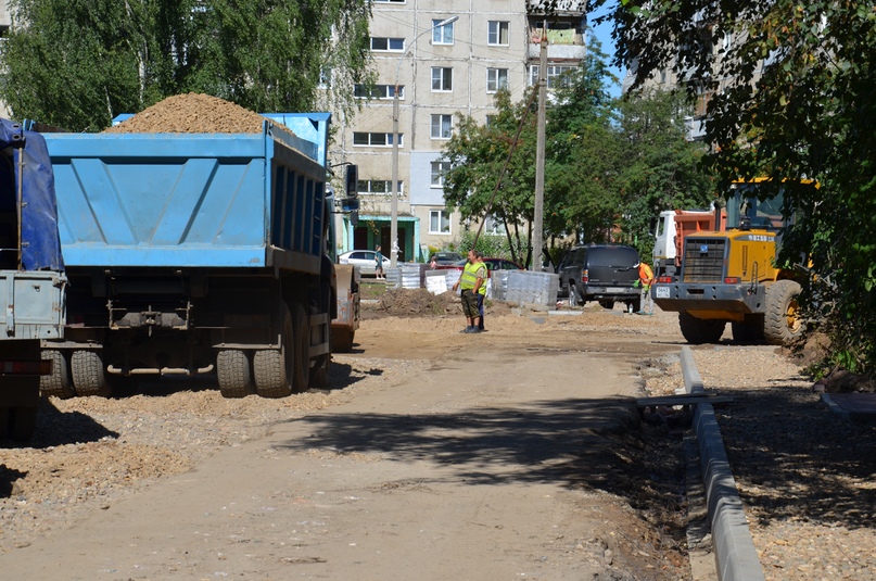 Парковка и газон в одном «квадрате»