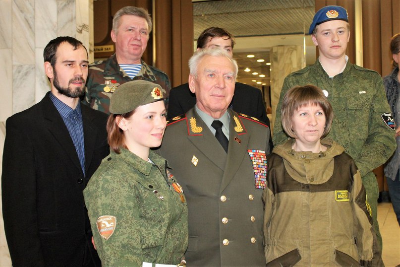 Тутаевская молодежь встретилась с генералом армии Михаилом Моисеевым