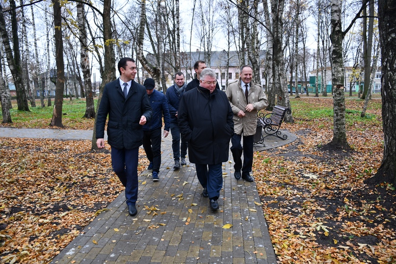 В городском парке романовской стороны Тутаева все мероприятия в рамках проекта "Решаем вместе" завершены
