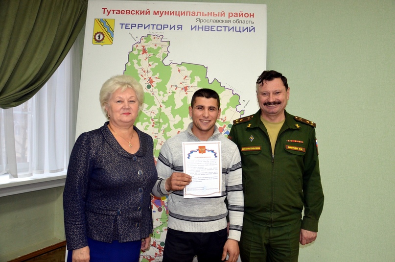 Четыре призывника из Тутаевского района пополнят элитные подразделения Вооруженных сил РФ