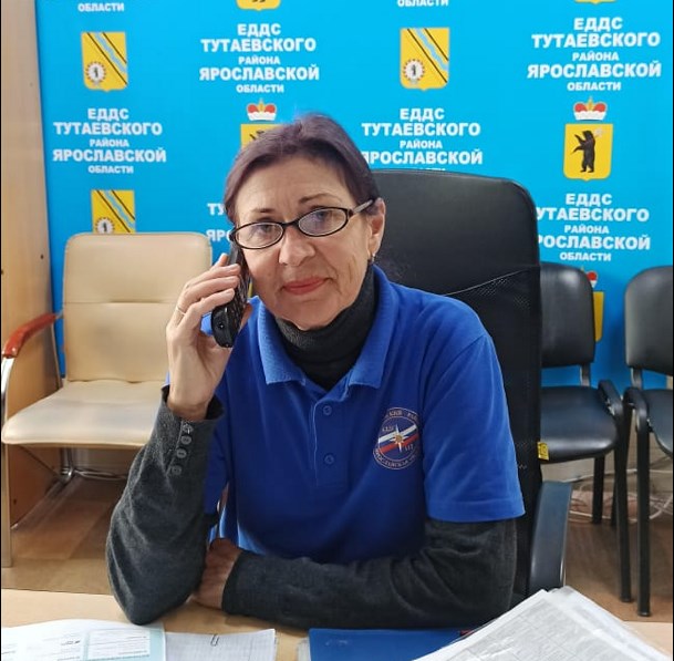 Лучшим районным диспетчером ЕДДС в регионе стала Татьяна Кошкина из Тутаева