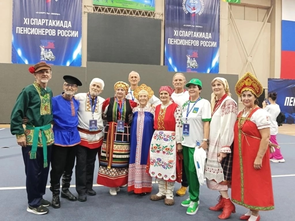 Гордость Тутаевского округа - на Всероссийской Спартакиаде пенсионеров!