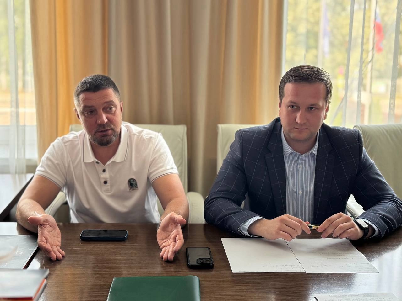 Для ремонта спортзала в Константиновском подготовлено обращение в «Единую Россию»