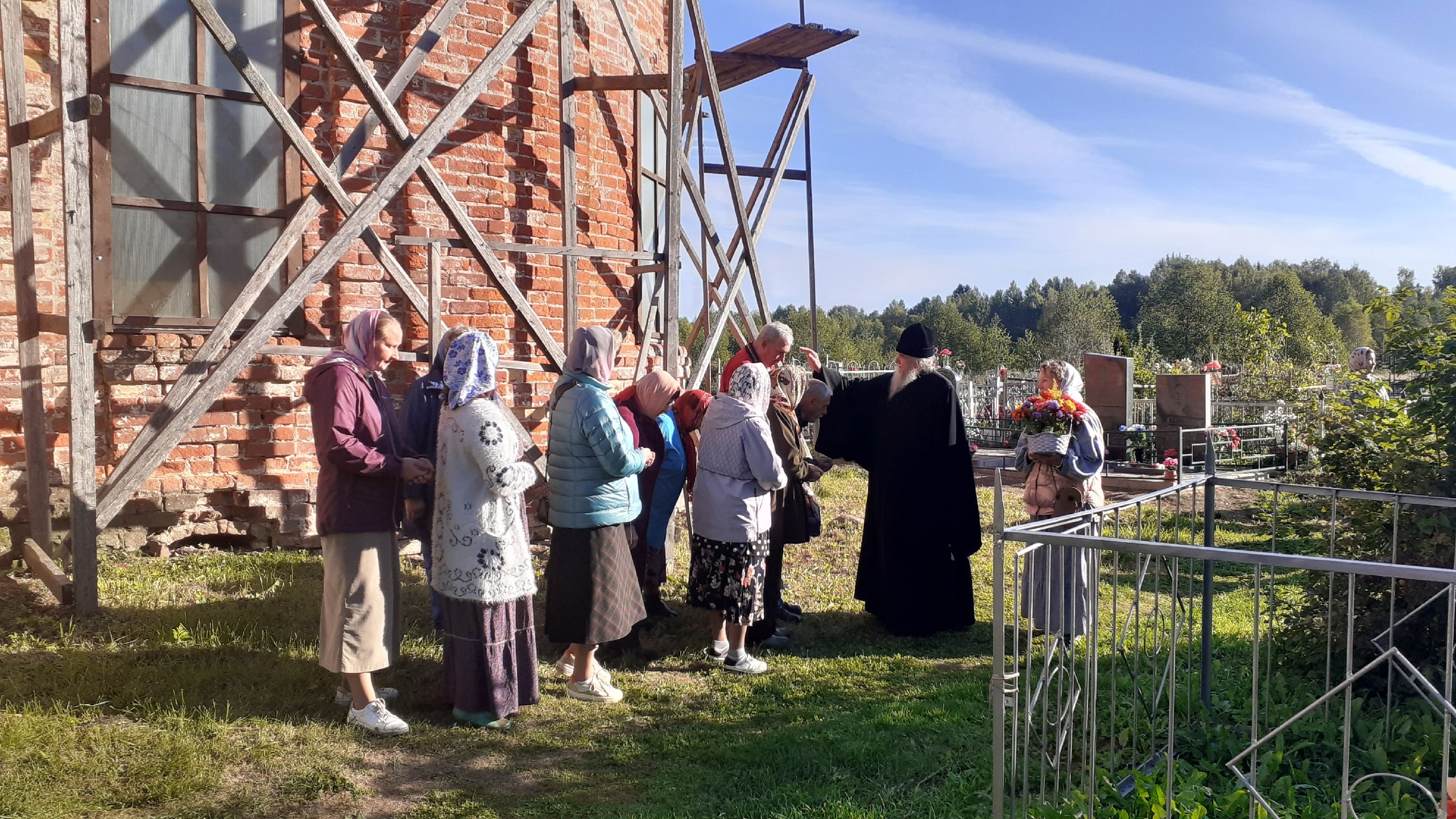 Православный праздник в Малахове