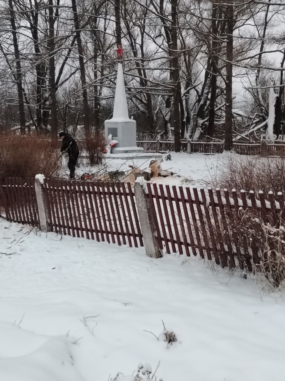 Благоустройство в поселке ОПХ началось!
