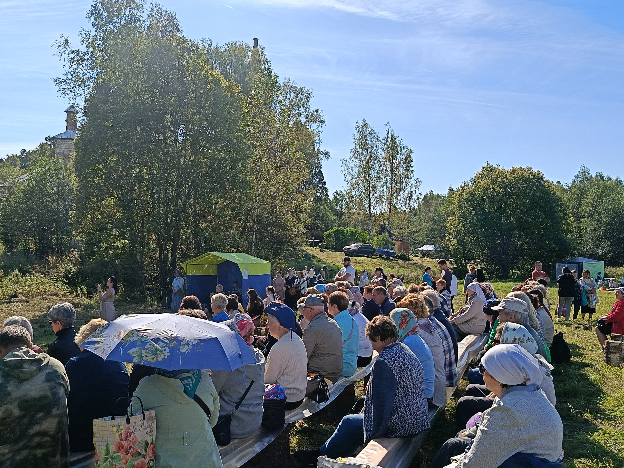 Православный праздник в Малахове