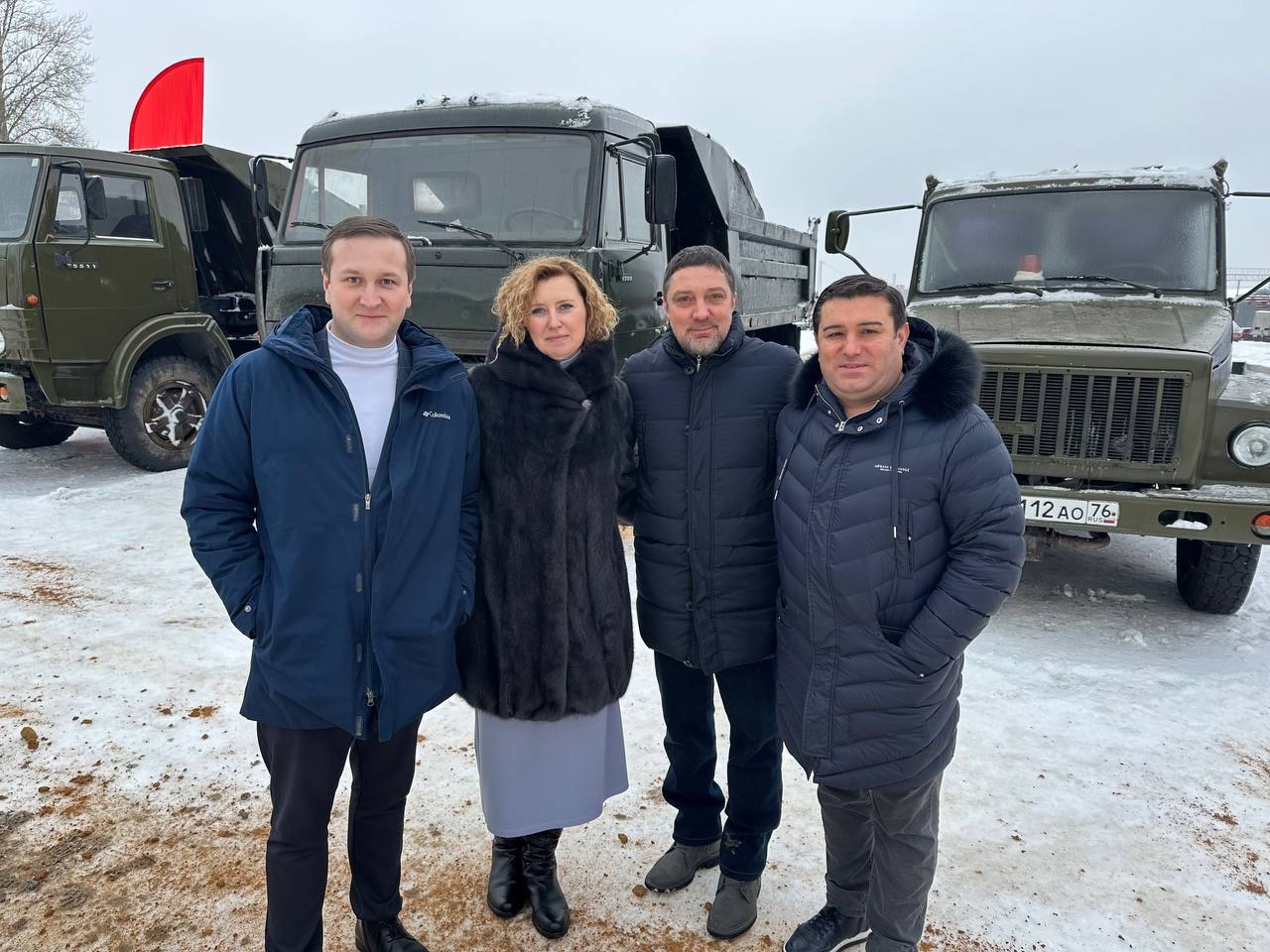 Состоялась очередная передача автомобилей для участников специальной военной операции